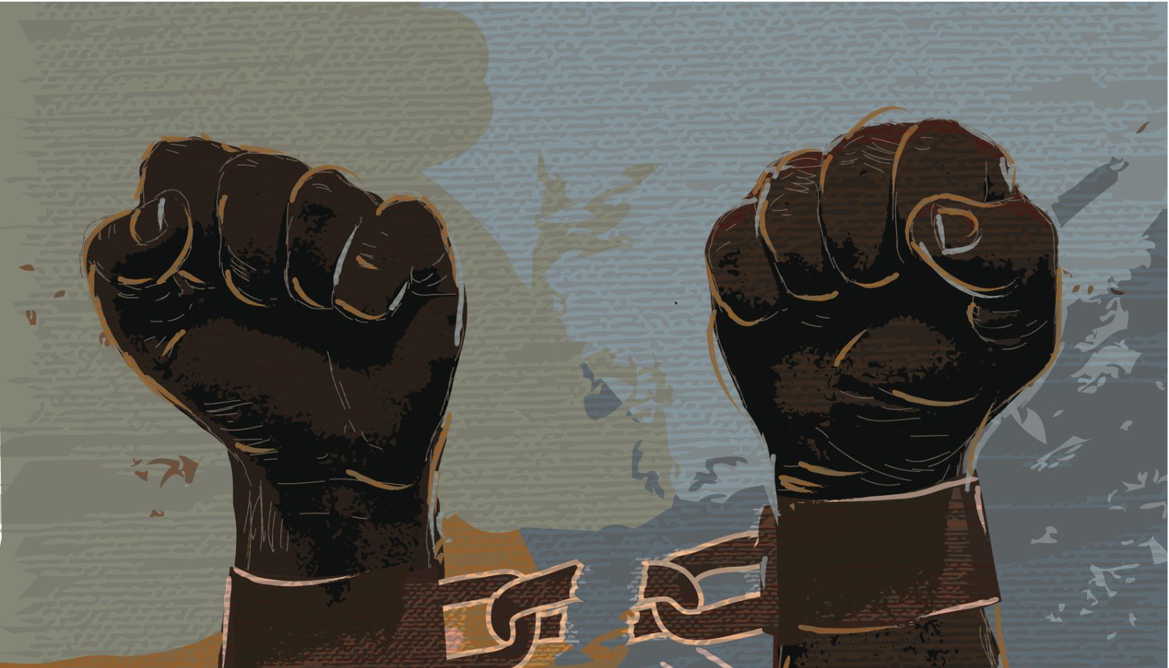 Freedom: breaking chains