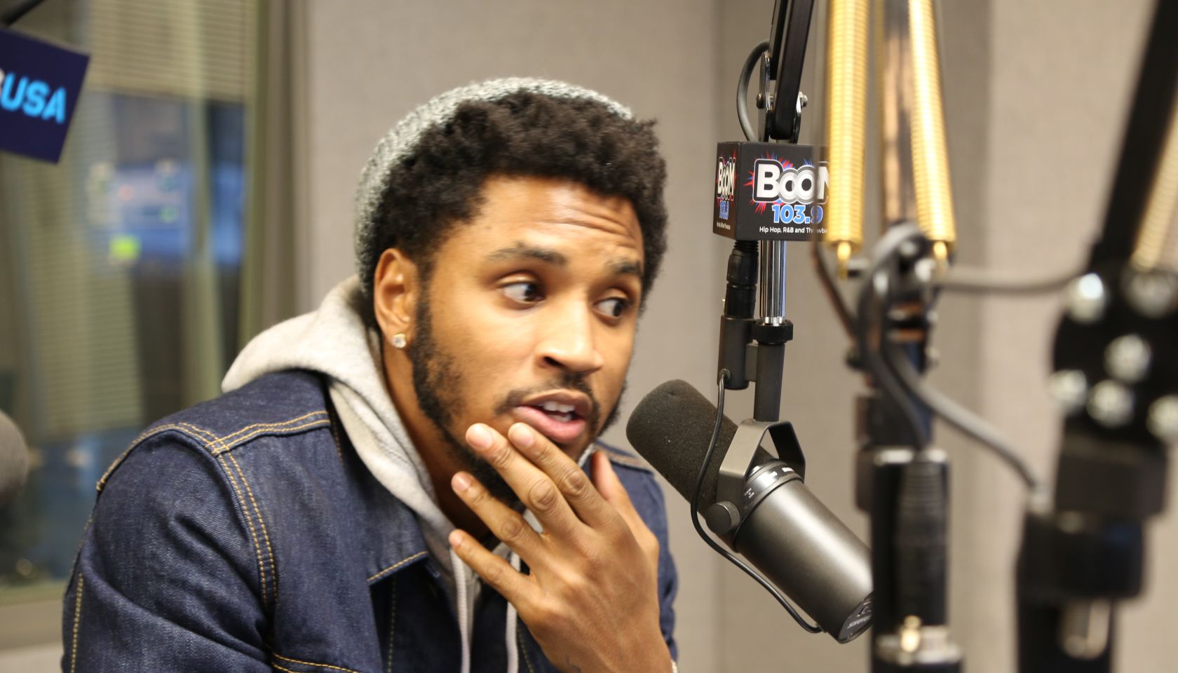Trey Songz at Boom 103.9
