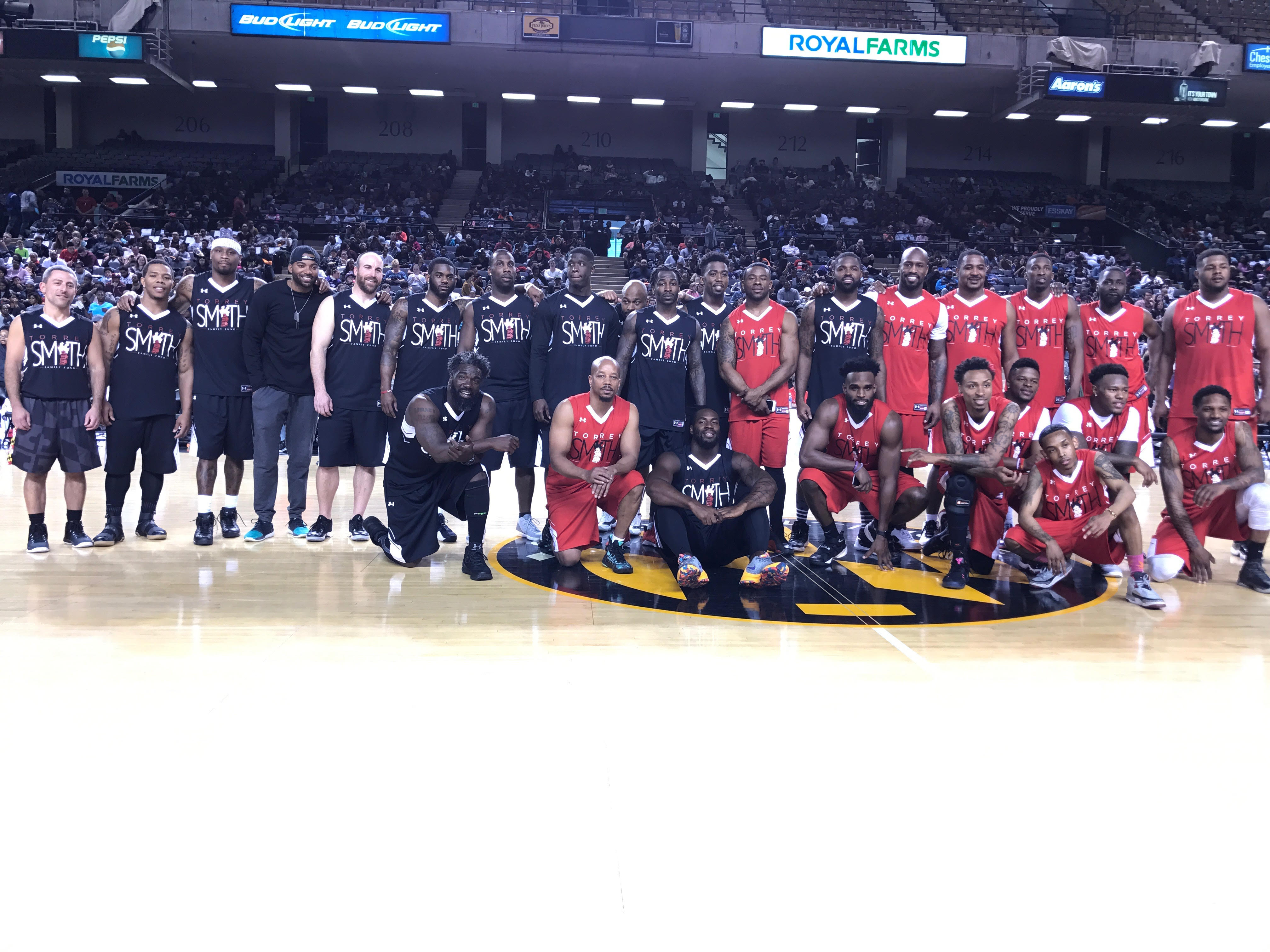 Torrey Smith Charity Basketball Game 2017