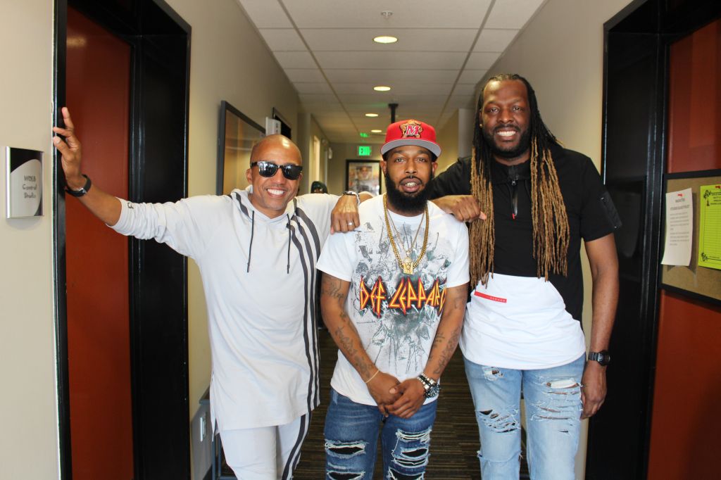 Tre Da Kid and Kevin Liles with Kelson