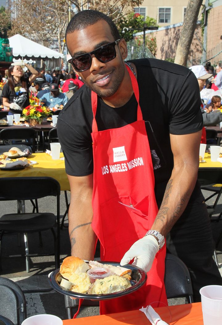 The Los Angeles Mission’s Thanksgiving For Skid Row Homeless in 2012