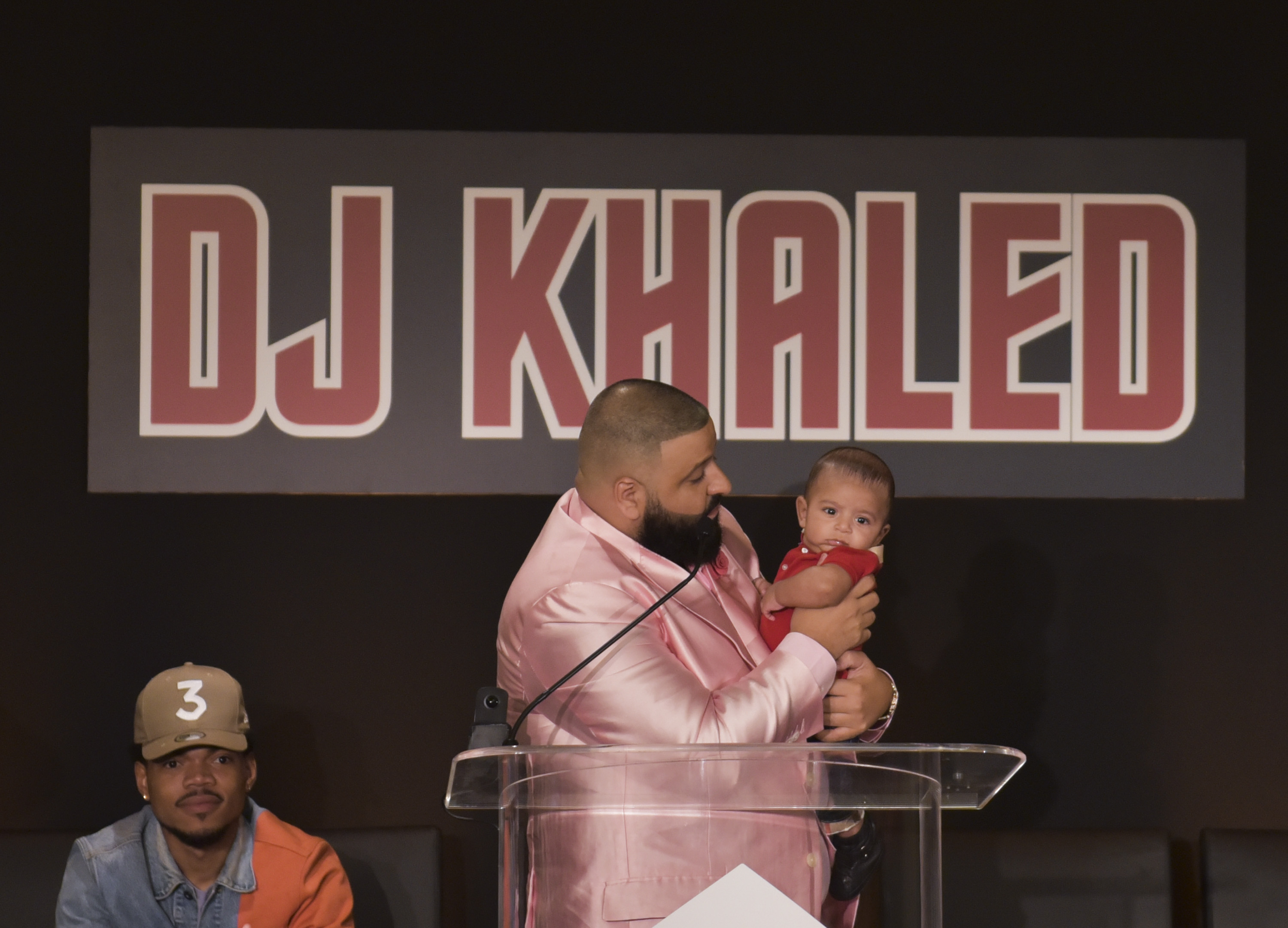 DJ Khaled Holds Special Press Conference