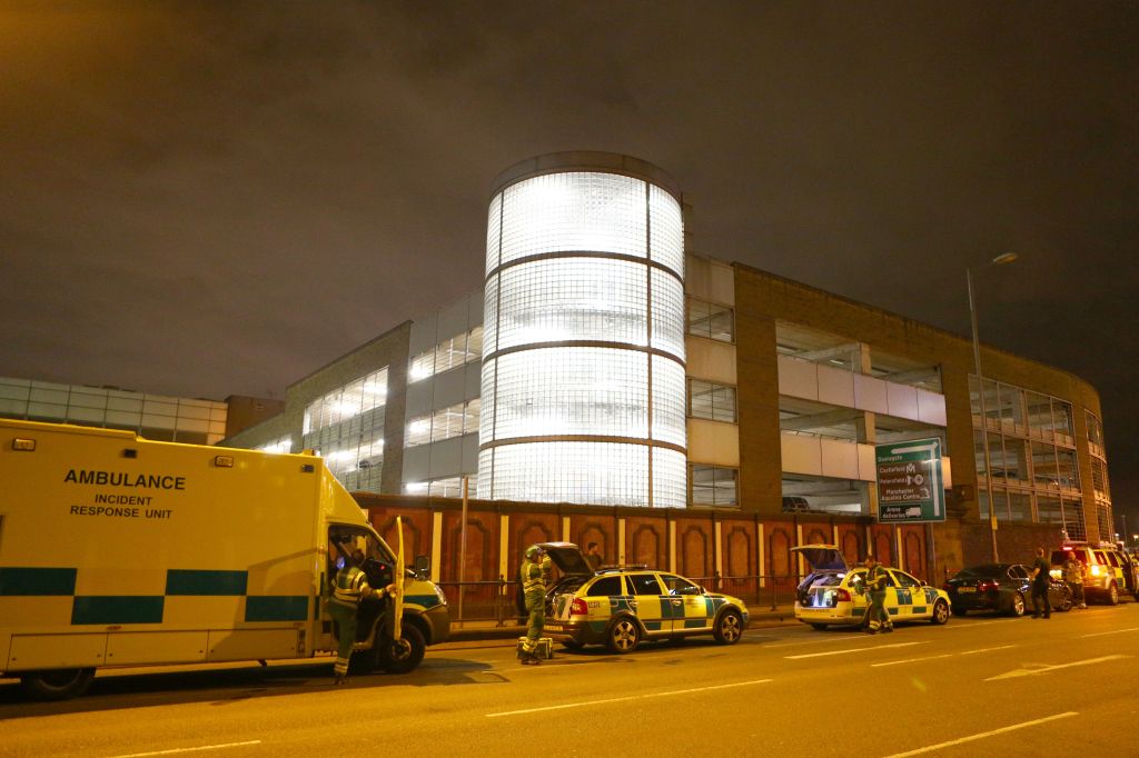 Police Respond To An Incident At Manchester Arena