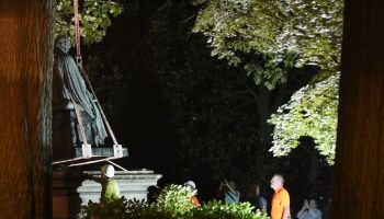 Roger Taney statue removed from Maryland State House grounds overnight