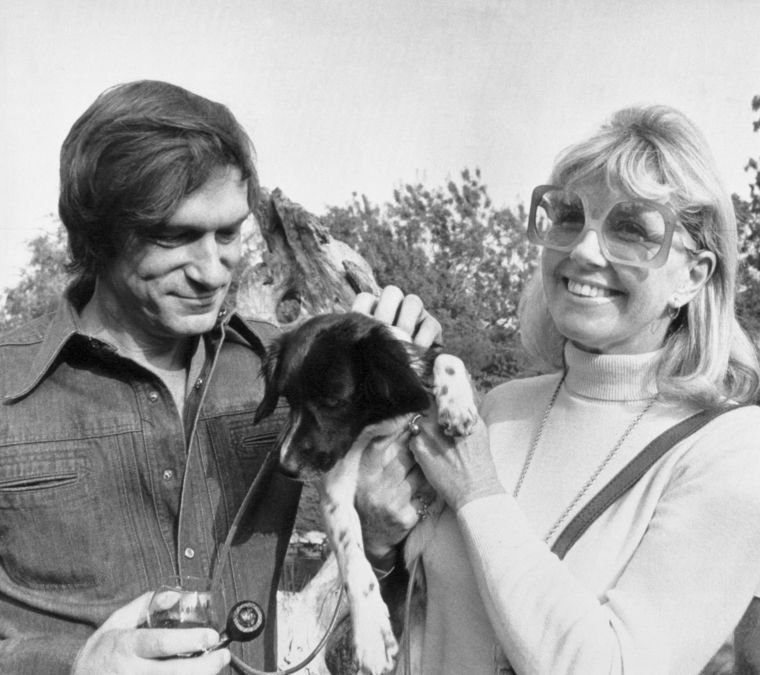 Hugh Hefner and Doris Day