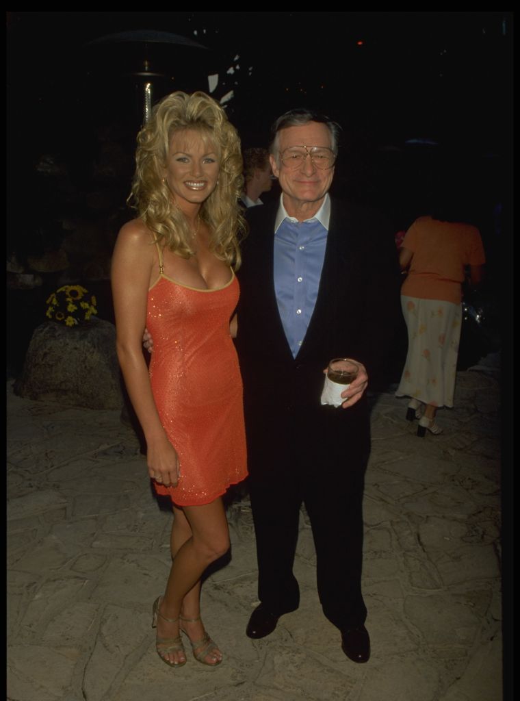 Nikki Schieler and Hugh Hefner