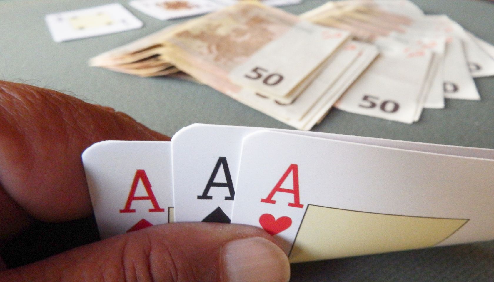 Playing poker