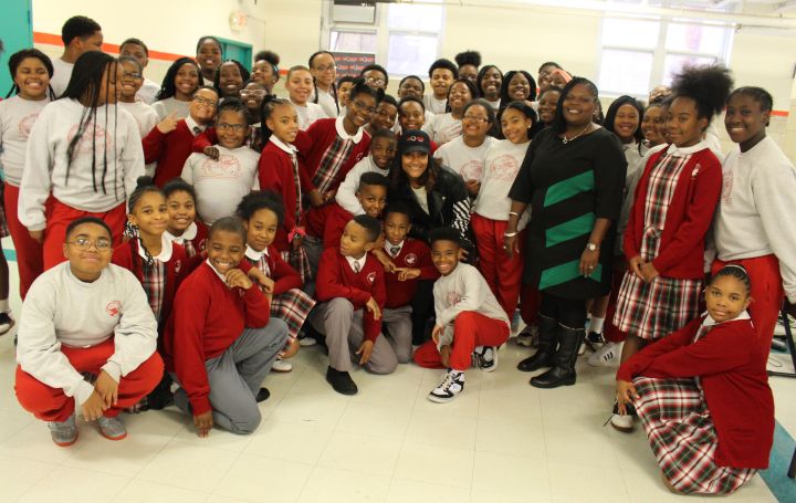 Baltimore's Cardinal Shenan School Choir & Persia Nicole