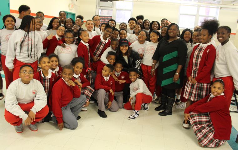 Baltimore's Cardinal Shehan School Choir & Persia Nicole