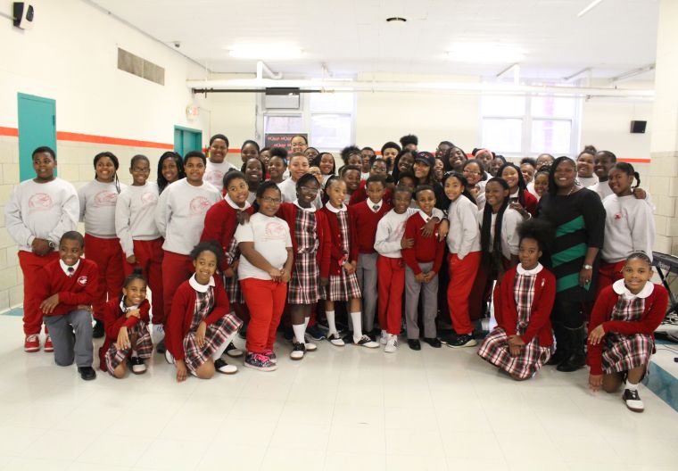 Baltimore's Cardinal Shehan School Choir & Persia Nicole
