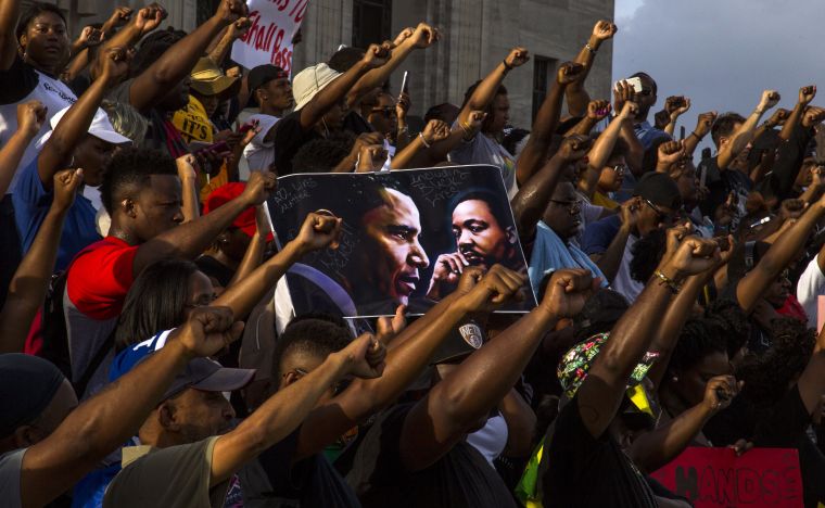 Protests Continue In Baton Rouge After Police Shooting Death Of Alton Sterling