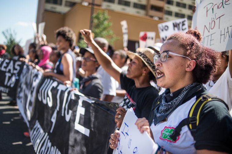 Protests Unfold In Charlotte After Police Shooting Death Of Keith Scott