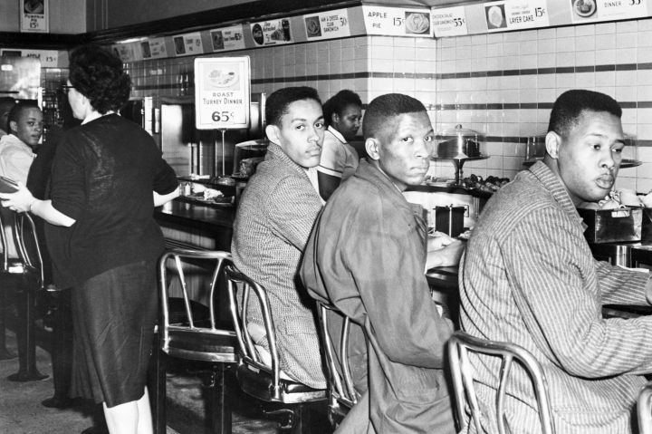 Black Students Sit-In at Woolworth’s