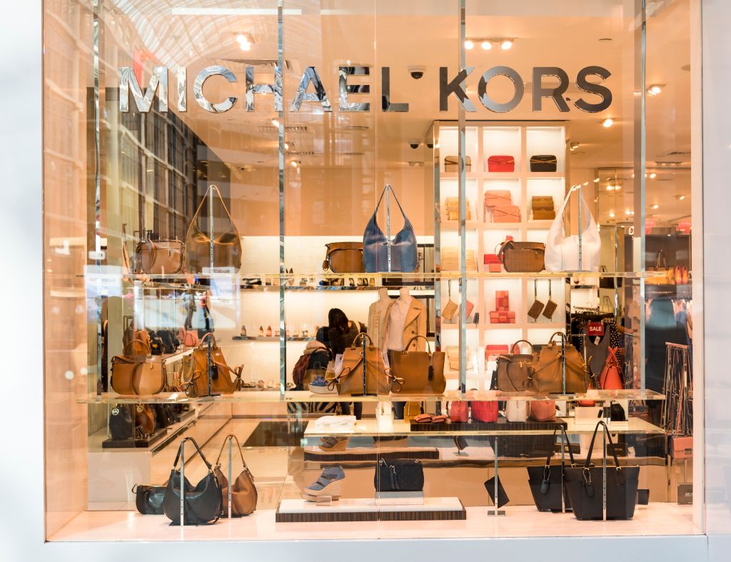 MIchael Kors store in Eaton Center. The brand is an American...
