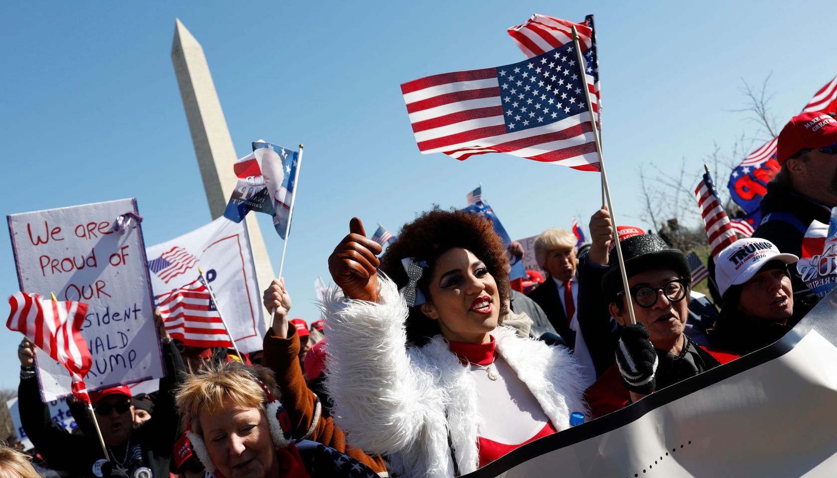 Trump Supporters Hold Rallies Across The U.S.