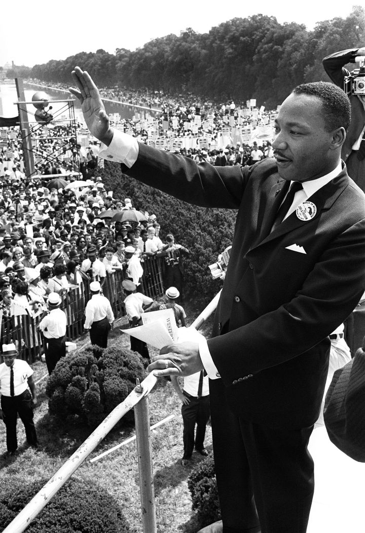 Martin Luther King, Jr. Speaks At March On Washington