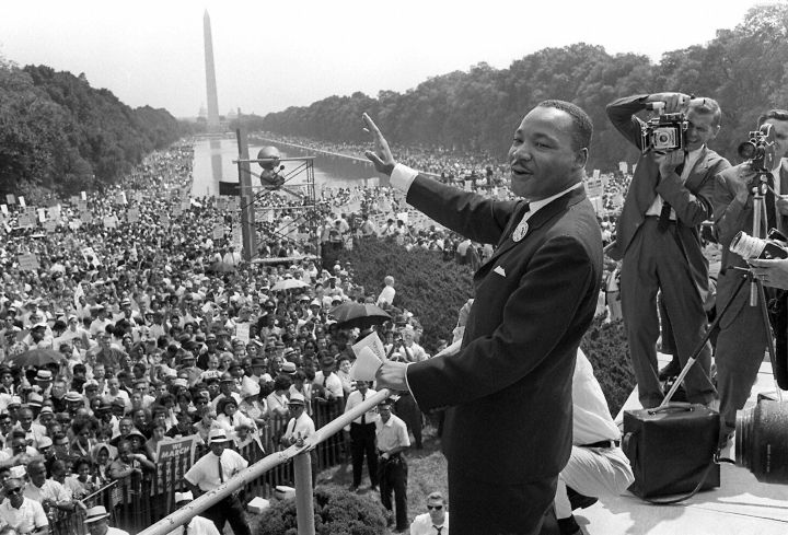US Civil Rights Leader Martin Luther King, Jr. Delivers “I Have A Dream” Speech