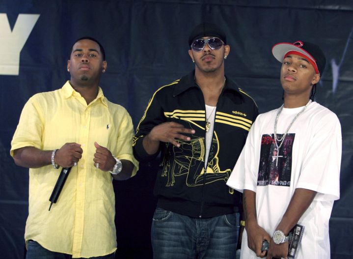 Bobby V, Marques Houston and Bow Wow in New York City New York in 2005