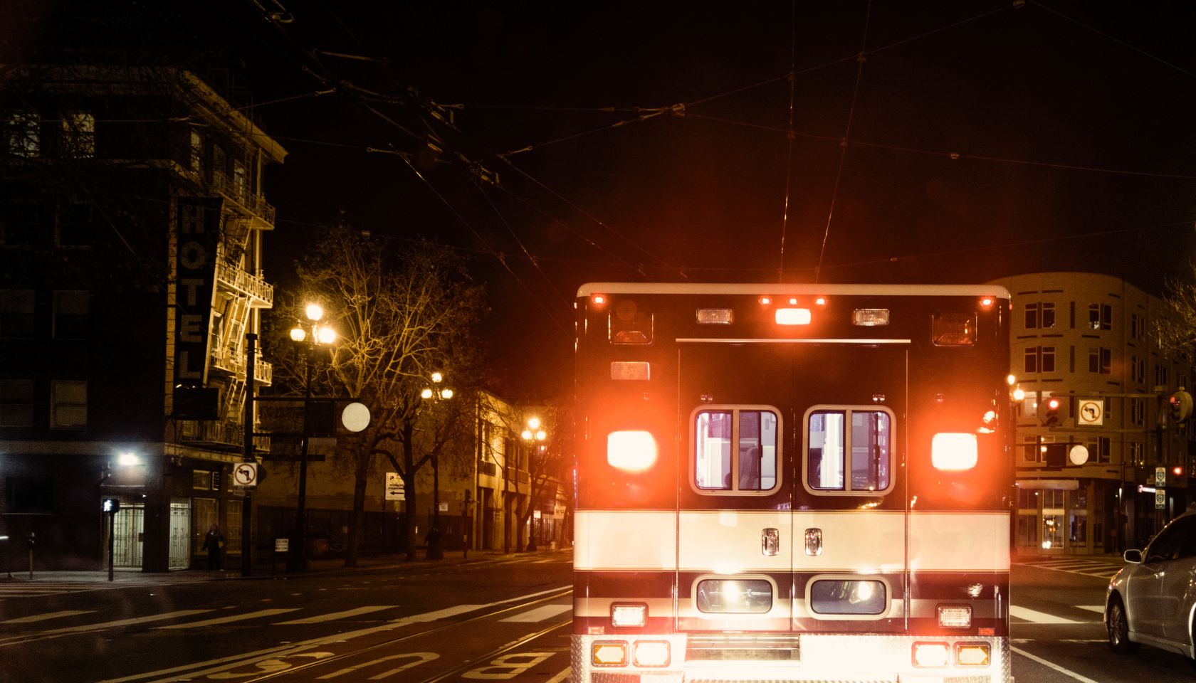 Ambulance at Night