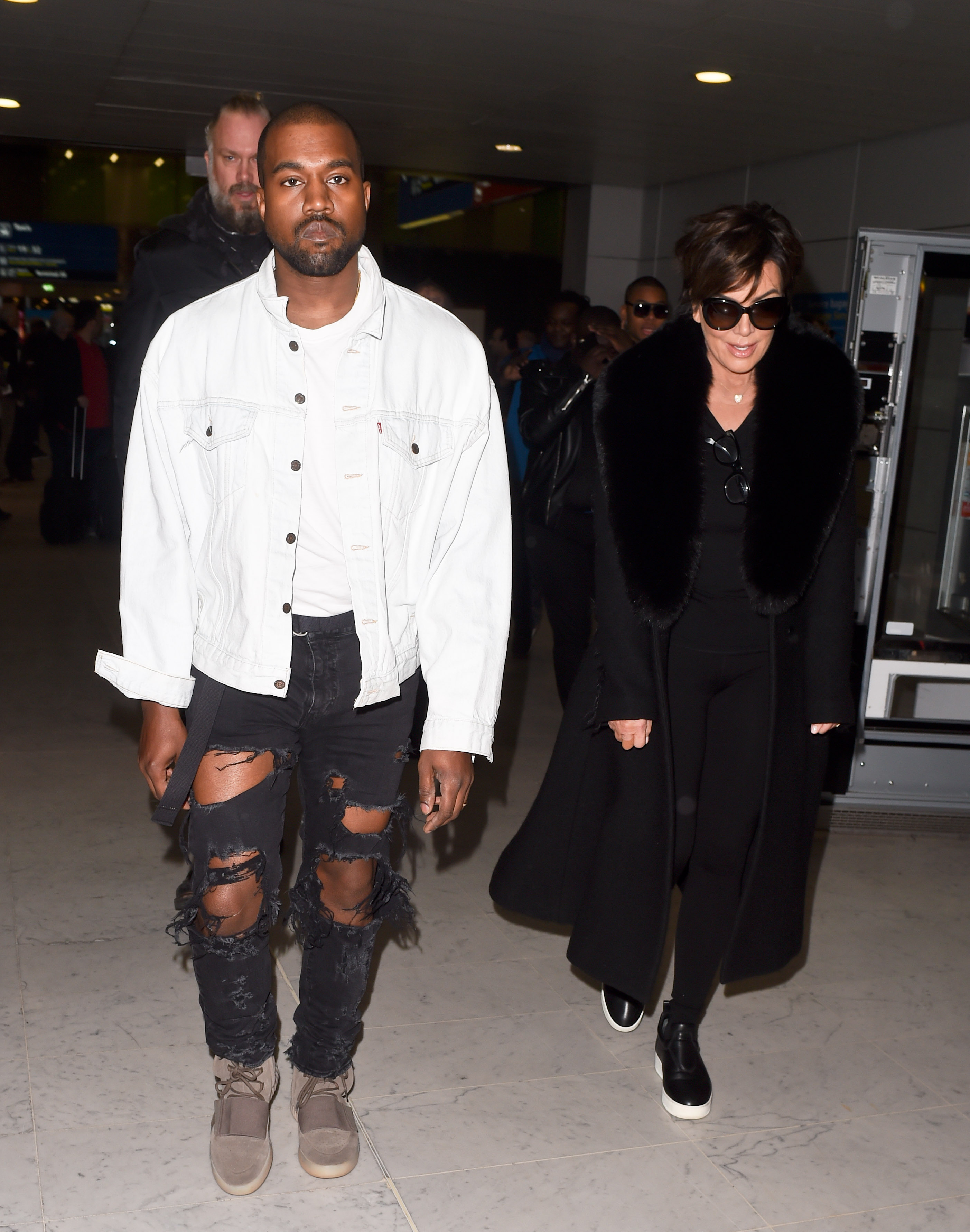 Kanye West & Kris Jenner