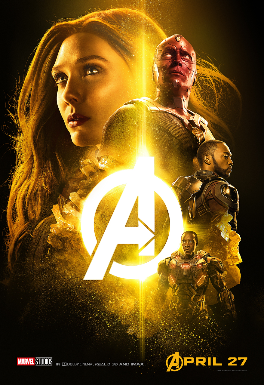 AVENGERS: INFINITY WAR Character Group Posters Scarlet Witch