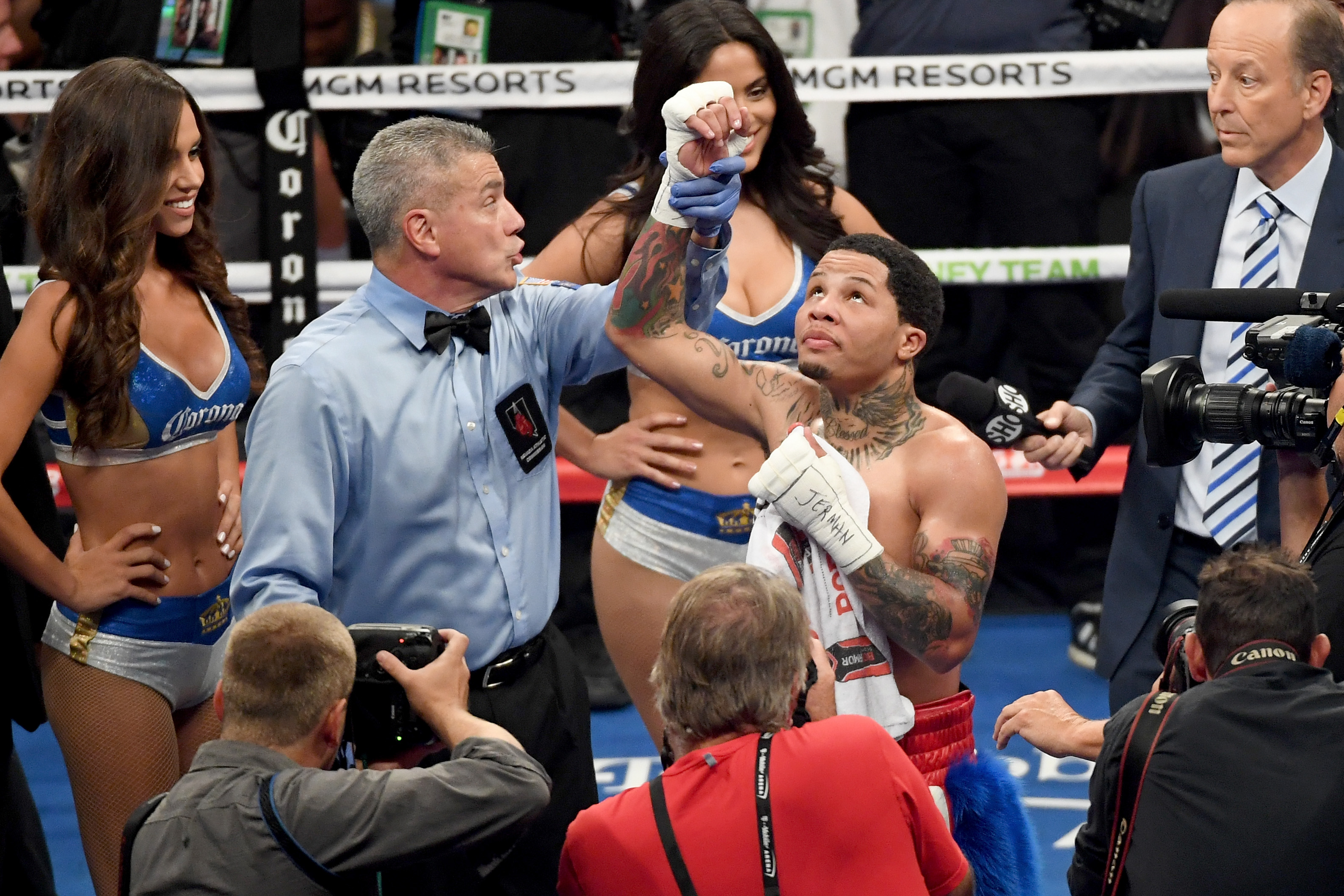 Gervonta Davis back neck and hand tattoos meaning explained  The  SportsGrail