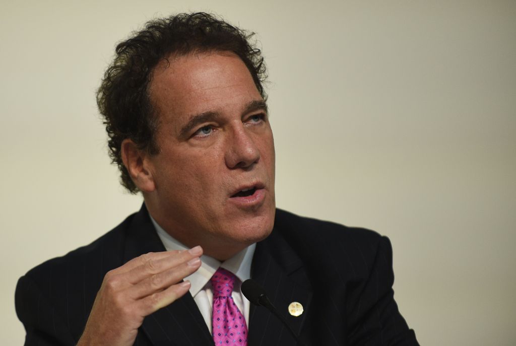GERMANTOWN, MD - OCTOBER 14: Kevin Kamenetz is one of six of th