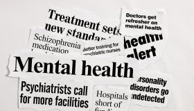 Headlines about mental health