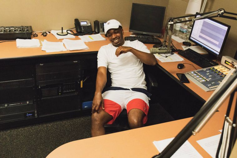 Wiz Khalifa Visits 92Q In Baltimore