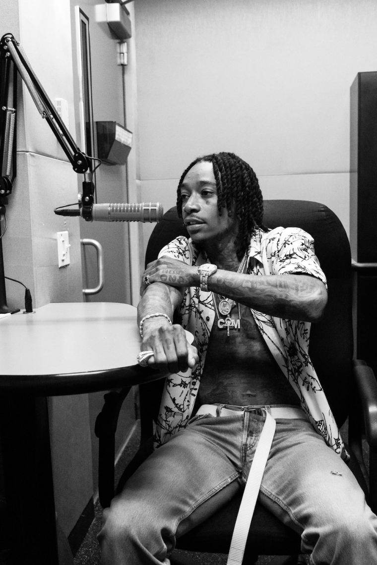Wiz Khalifa Visits 92Q In Baltimore
