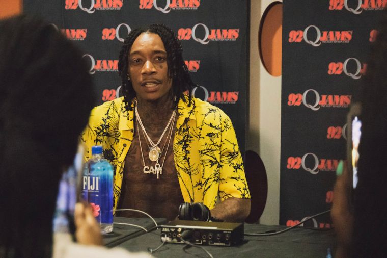 Wiz Khalifa Visits 92Q In Baltimore