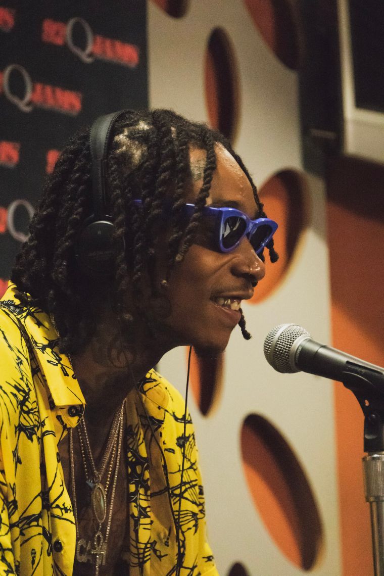 Wiz Khalifa Visits 92Q In Baltimore