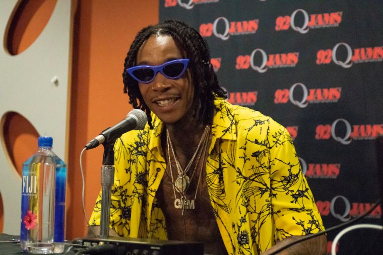 Wiz Khalifa Visits 92Q In Baltimore