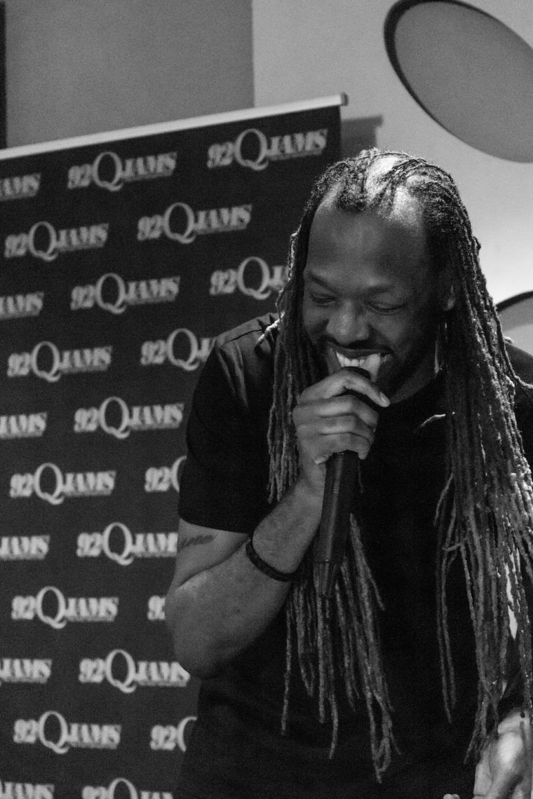 Wiz Khalifa Visits 92Q In Baltimore