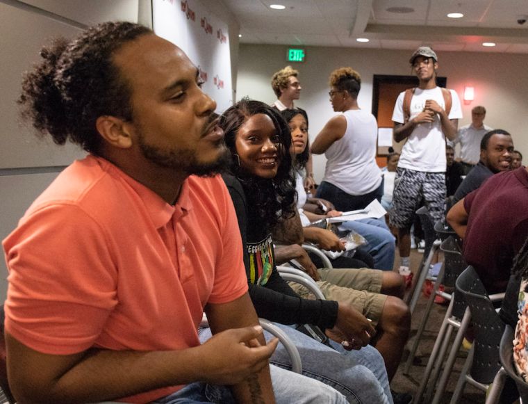 Wiz Khalifa Visits 92Q In Baltimore