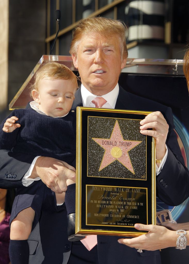 Donald Trump Honored With AStar On The Hollywood Walk Of Fame