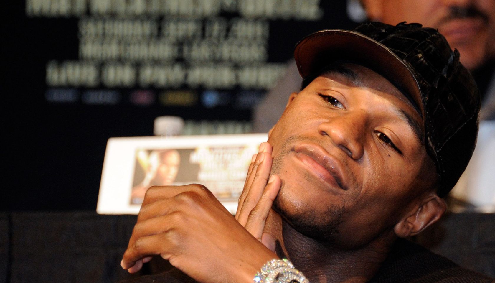 Floyd Mayweather Jr. v Victor Ortiz - News Conference