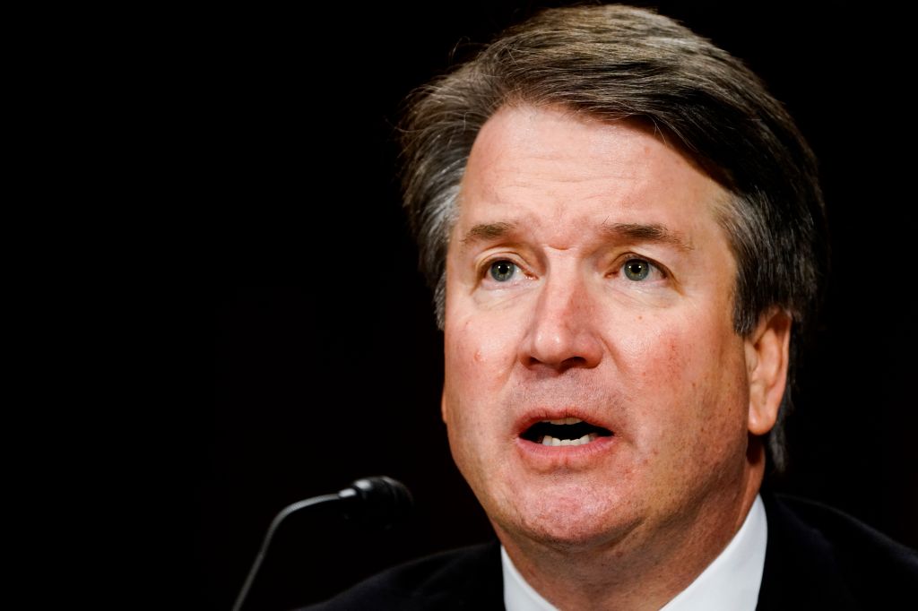 WASHINGTON, DC - SEPTEMBER 27: Judge Brett M. Kavanaugh at a Se