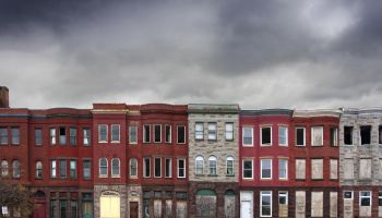 Abandoned Rowhouses in Baltimore City