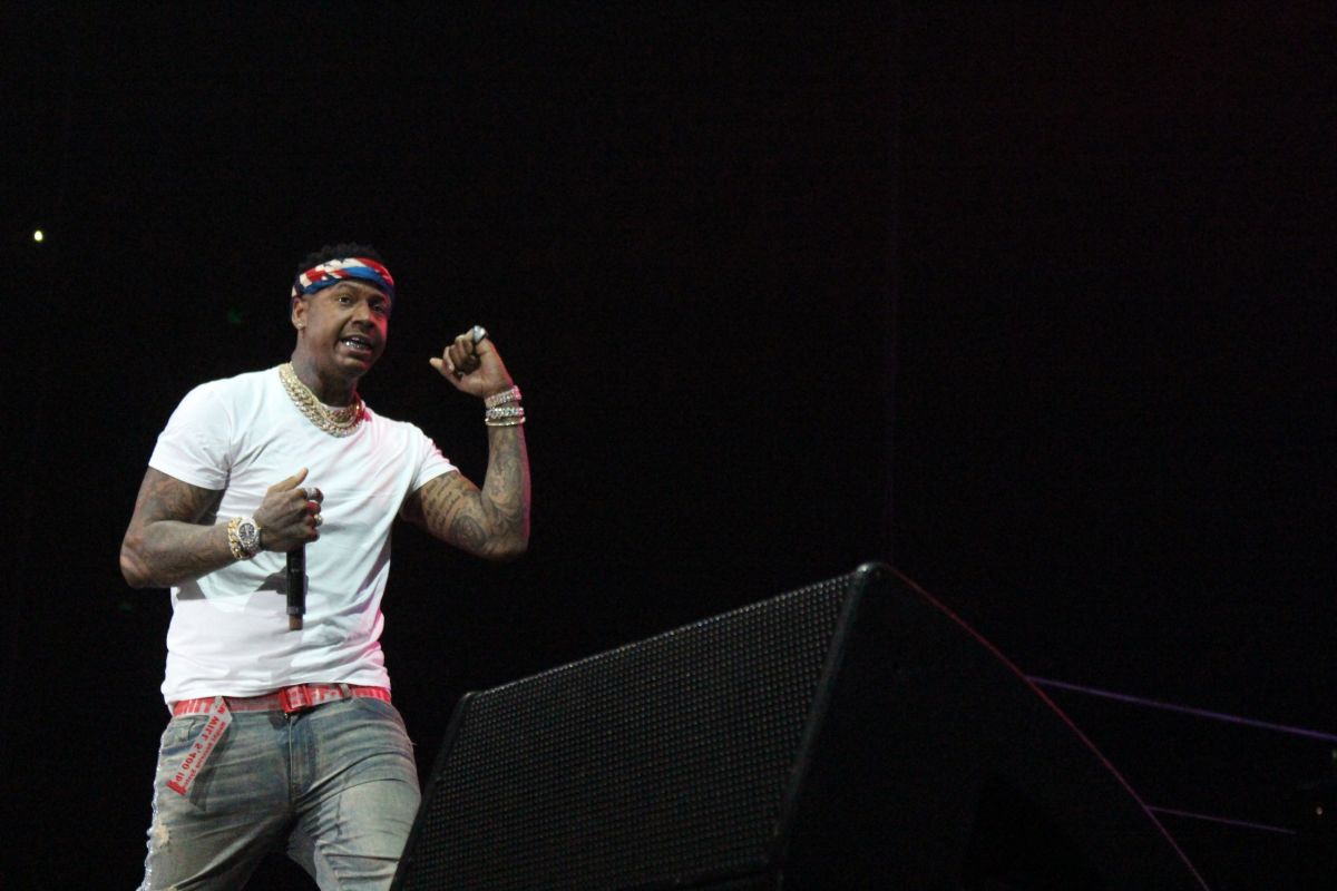 Moneybagg Yo at 92Q WinterFest