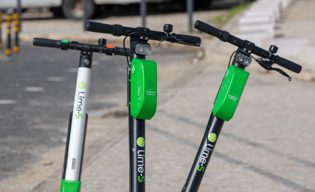 Lime-S Electric Scooter in Lisbon