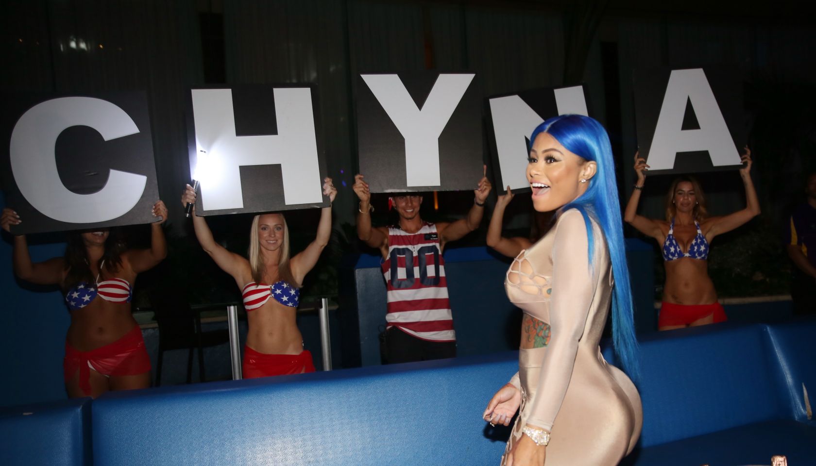 Blac Cyna Hosting