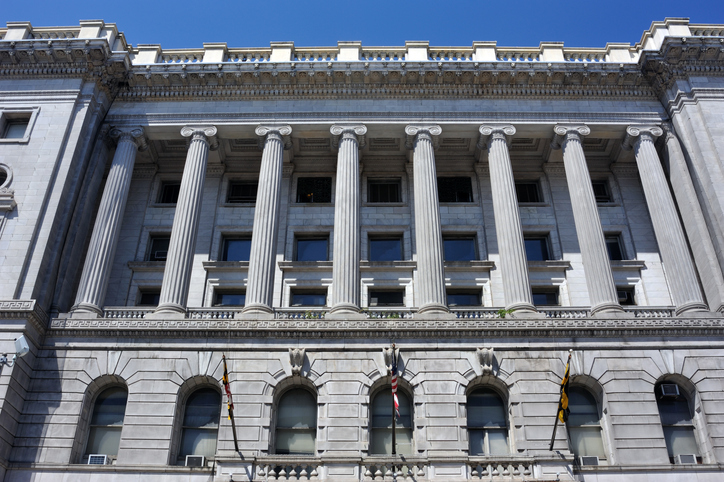 Courthouse in Baltimore