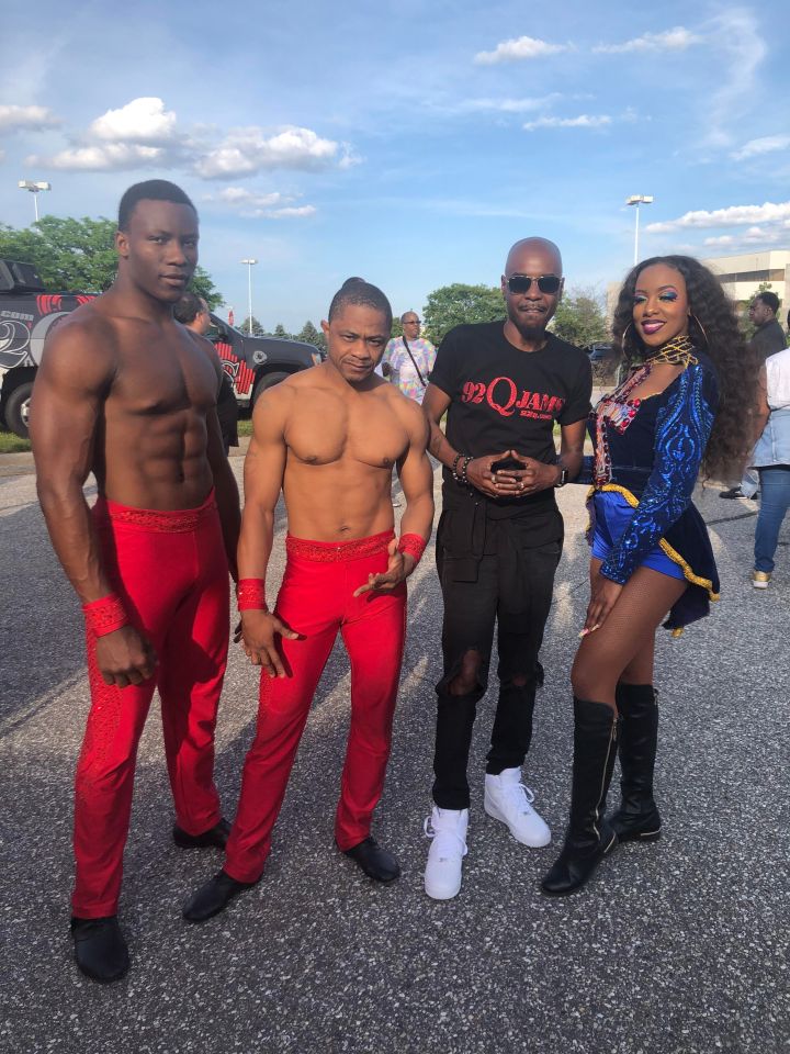 Dre Johnson at The UniverSoul Circus on Friday May 31st, 2019