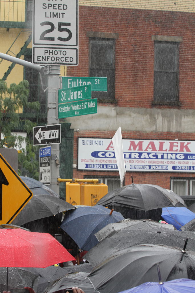 Notorious B.I.G. Honored With Street Naming Ceremony In Brooklyn