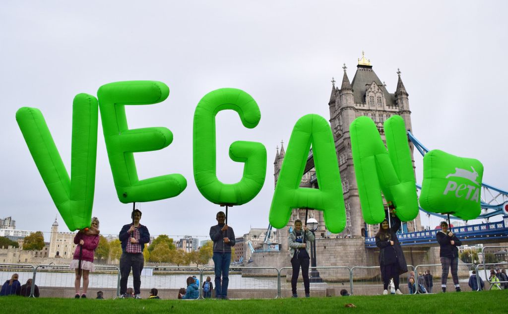 World Vegan Day: Big Balloons Send Meat-Free Message Sky-High