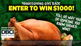 Thanksgiving Give Back Contest