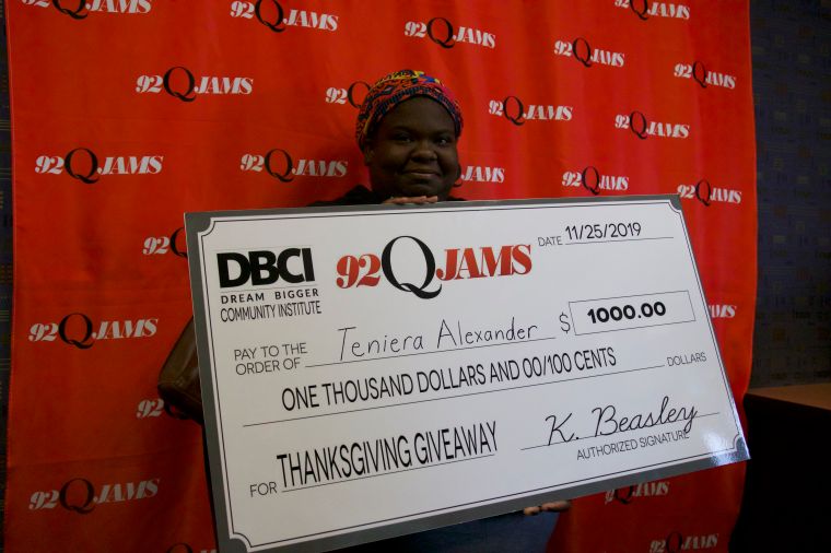 $1,000 Thanksgiving Give Back