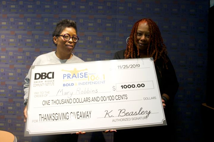 $1,000 Thanksgiving Give Back