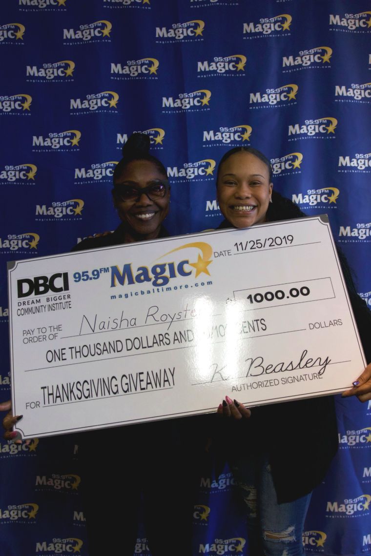 $1,000 Thanksgiving Give Back